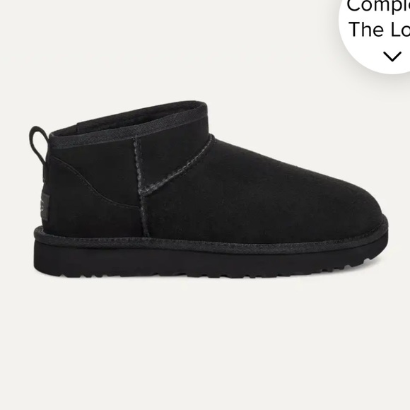 UGG Shoes - UGG Classic Ultra Mini NWT black size 8